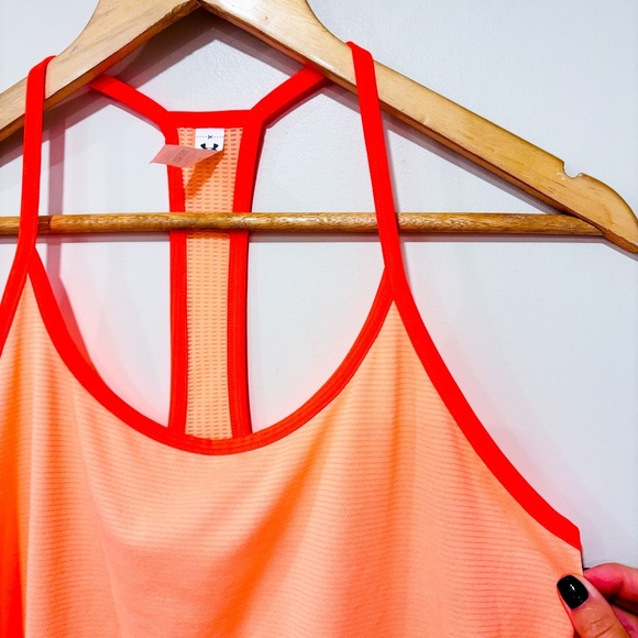 UNDER ARMOUR Orange sports tank top - Picture 4 of 6